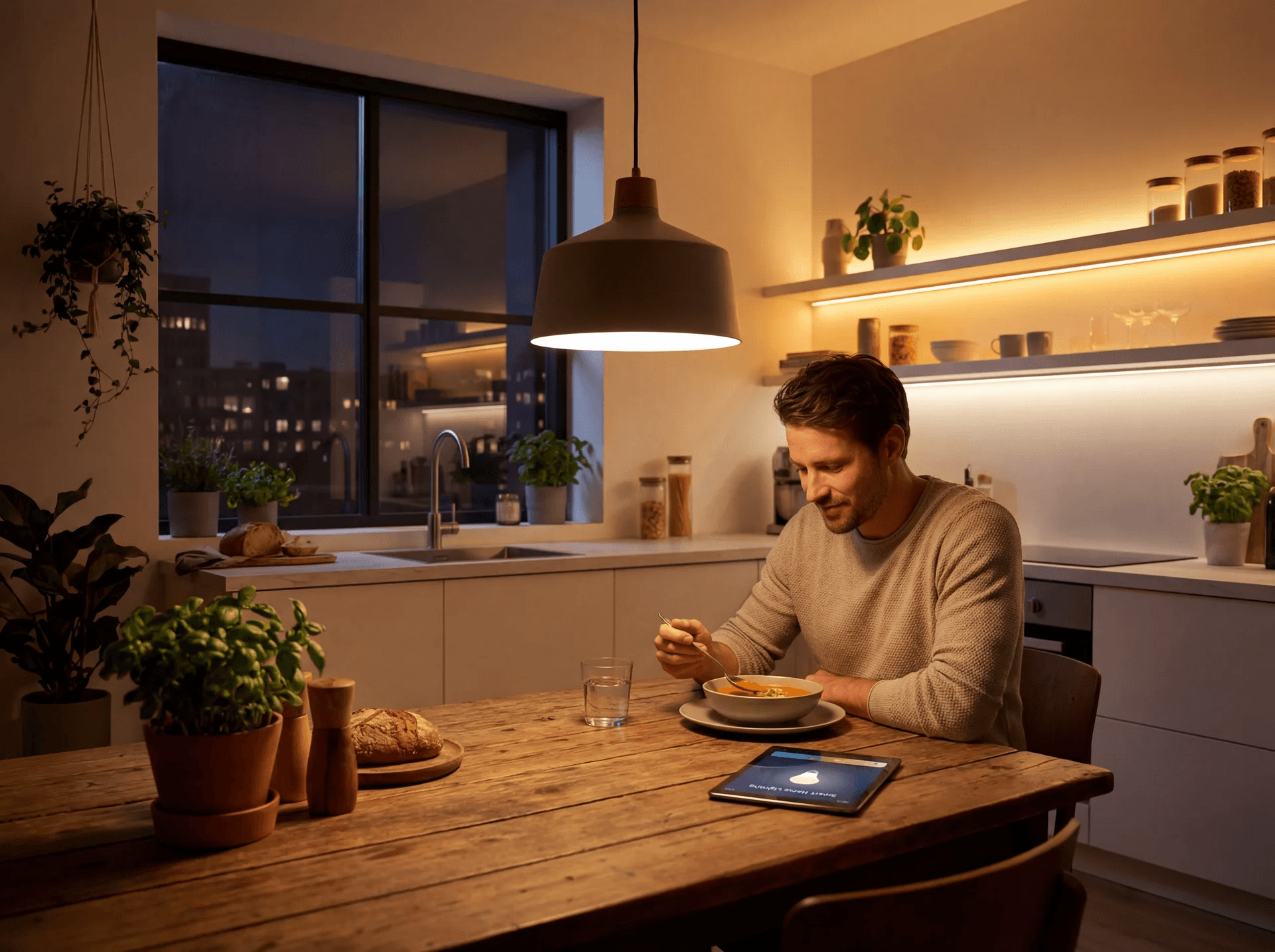 Монтаж — інтерфейси Apple Home на планшеті